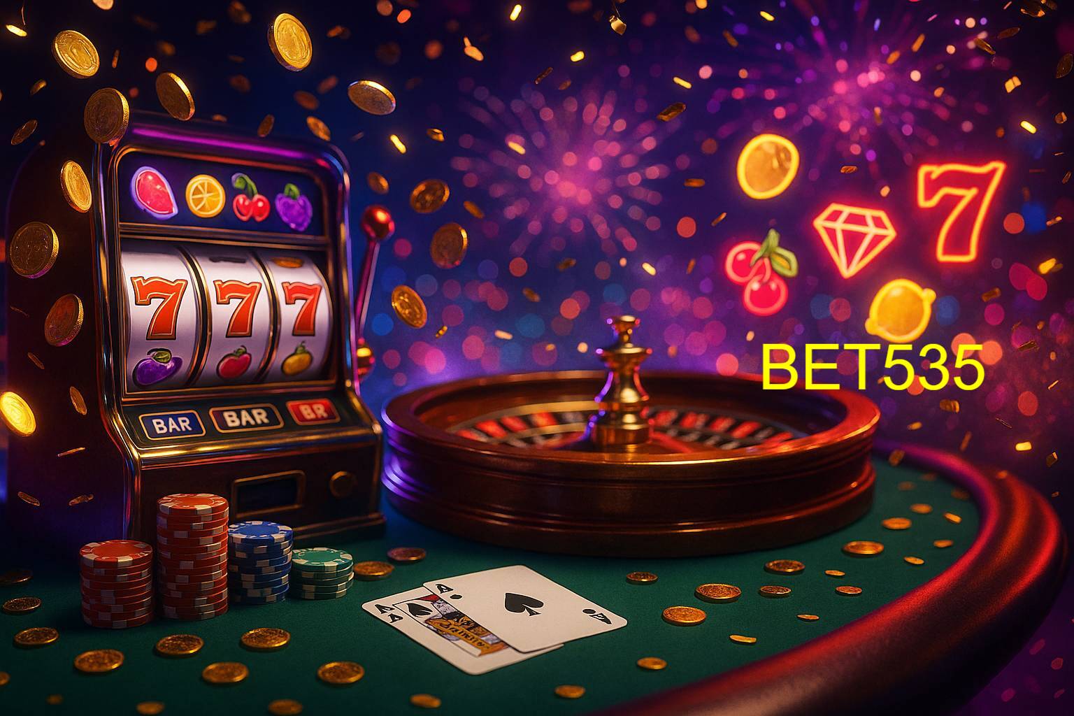 Jogos emocionantes no BET535